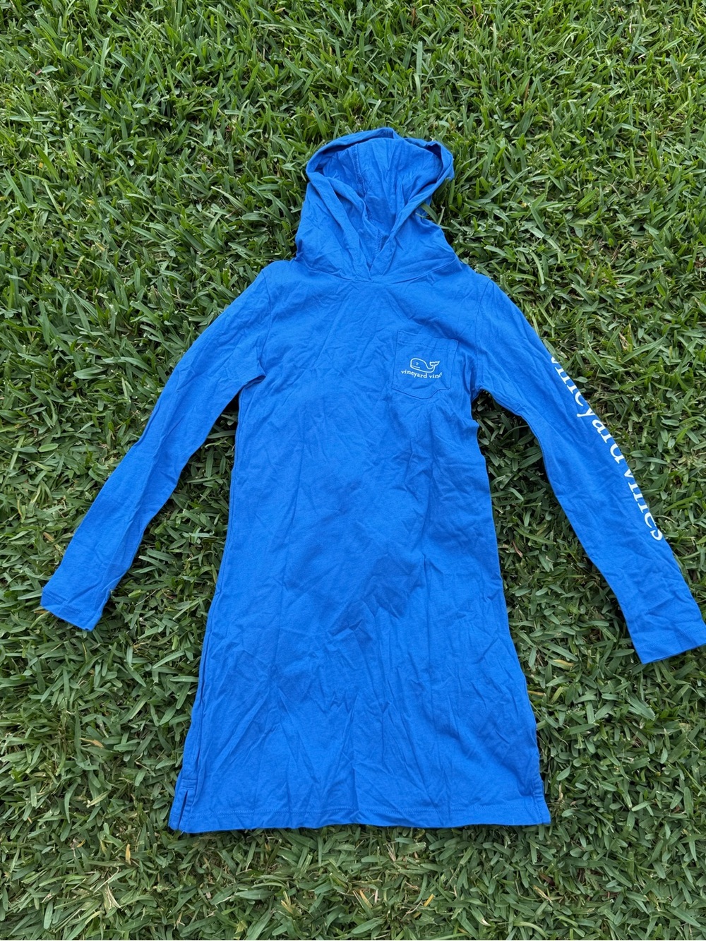 Vineyard Vines Cotton Hoodie coverup